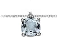 Pendente Oro Gioia Donna in Oro Acquamarina OPA12430.002